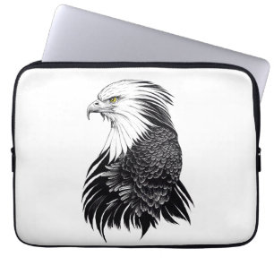 Capa Para Notebook Eagle Wild Animal Nature Illustration Art Tatuagem