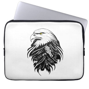 Capa Para Notebook Eagle Wild Animal Nature Illustration Art Tatuagem