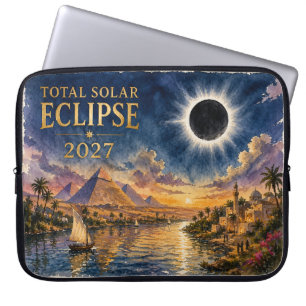 Capa Para Notebook Eclipse Total Solar 2027 Egito
