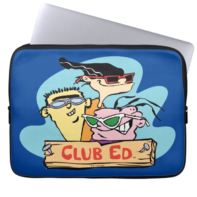 Capa Para Notebook Ed, Edd, n Eddy - Club Ed (Frente)