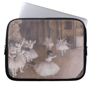 Capa Para Notebook Edgar Degas Ensaio de Balés no Palco, 1874