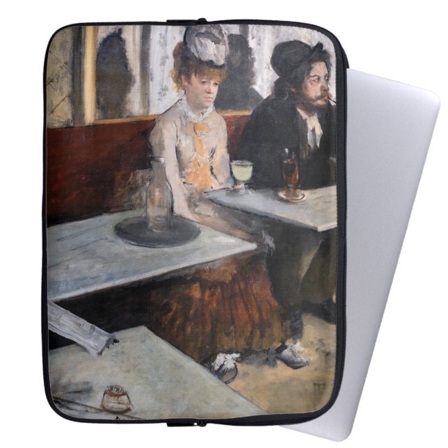 Capa Para Notebook Edgar Degas - Num Café / A Absinthe (Criador carregado)