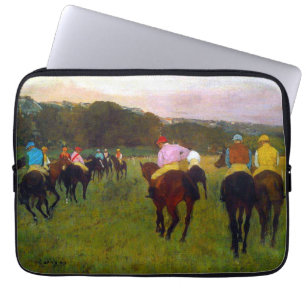 Capa Para Notebook Edgar Degas Race Horses em Longchamp