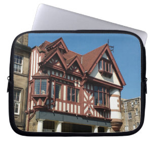 Capa Para Notebook Edifício de carvalho Tudor, Edimburgo, Escócia