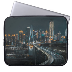 CAPA PARA NOTEBOOK EDIFÍCIOS CIDADÃOS DURANTE A NOITE