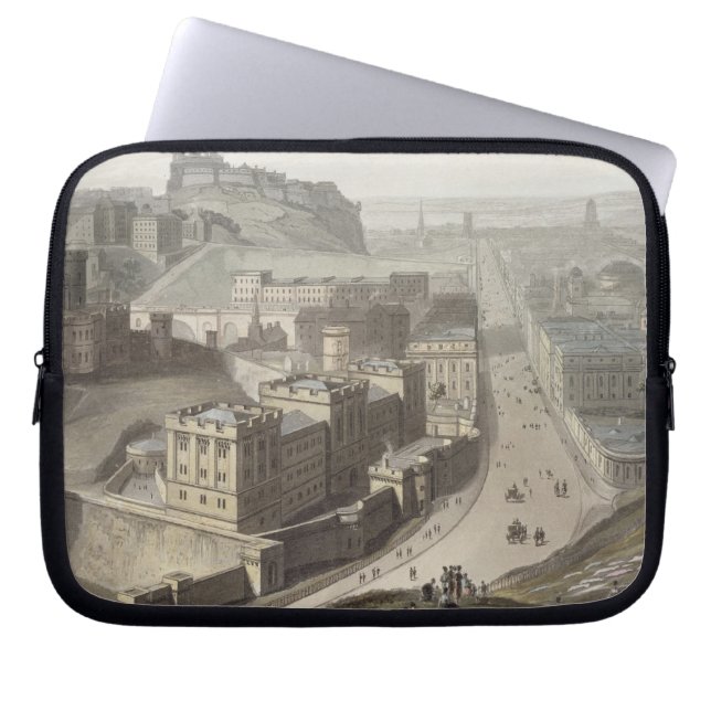 Capa Para Notebook Edimburgo, do monte de Calton, 'de uma viagem ao (Frente)