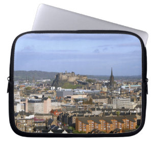 Capa Para Notebook Edimburgo, Escócia. Uma visão central