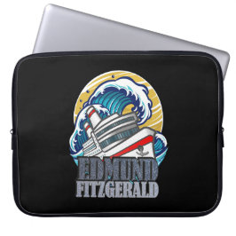 Capa Para Notebook Edmund Fitzgerald | Tributo ao Navio Lendário