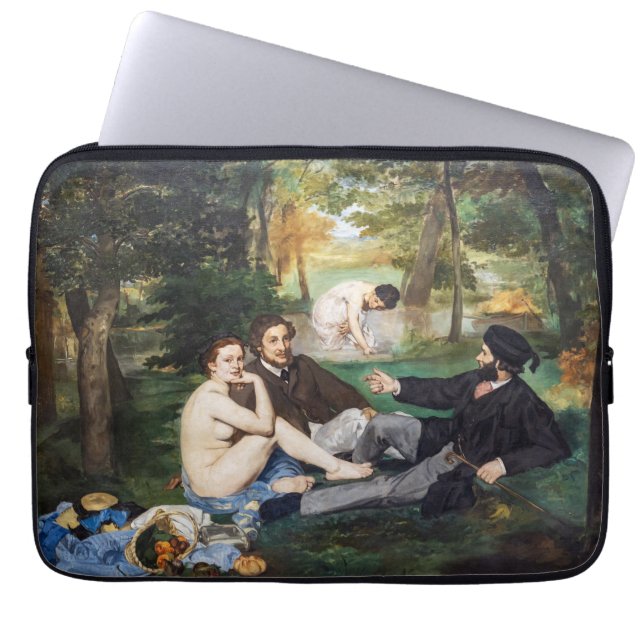 Capa Para Notebook Edouard Manet - Almoço na Relva (Frente)