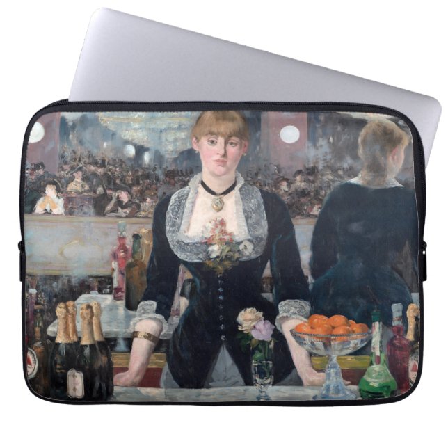Capa Para Notebook Edouard Manet - Um Bar na Folies-Bergere (Frente)