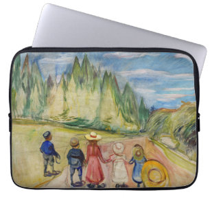 Capa Para Notebook Edvard Munch - A Floresta de Fairytale
