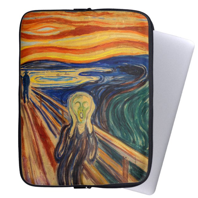 Capa Para Notebook Edvard Munch - O Gritar 1910 (Criador carregado)