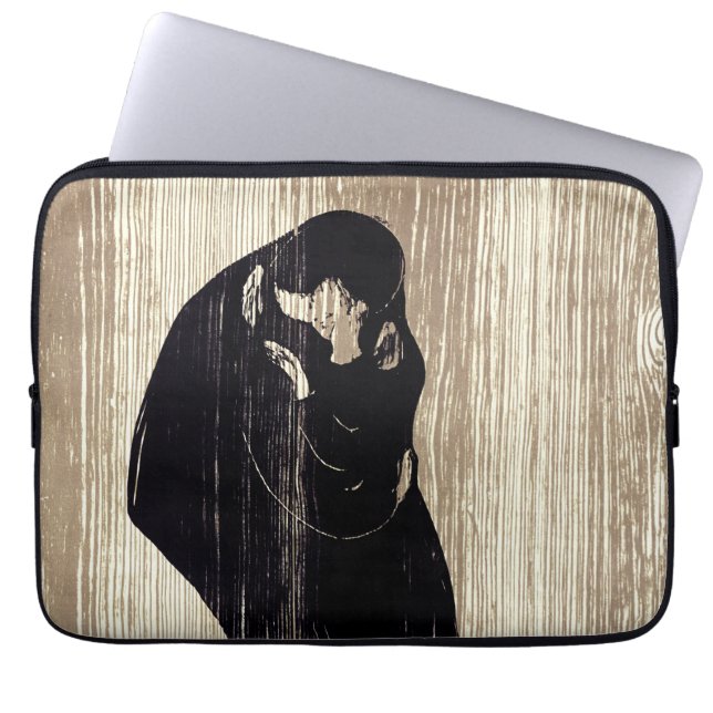 Capa Para Notebook Edvard Munch - The Kiss IV (Frente)