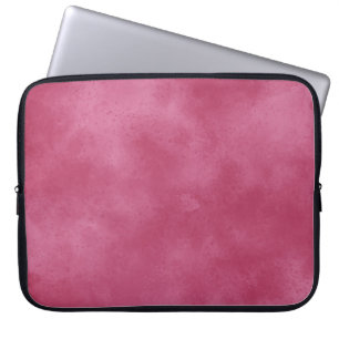 Capa Para Notebook Efeito da Nuvem Blush Burgundy