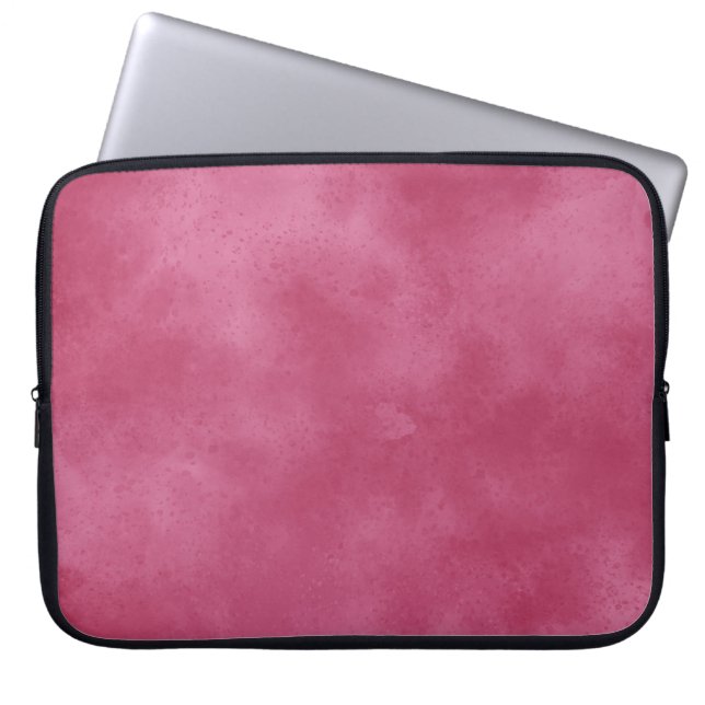 Capa Para Notebook Efeito da Nuvem Blush Burgundy (Frente)