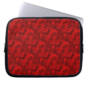 Capa Para Notebook Efeito da Seda Vermelha