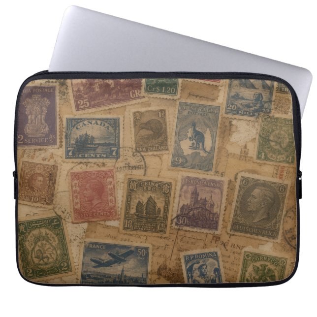 Capa Para Notebook Efemérides Filatélicas de Selos Postais Antigos (Frente)