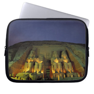 Capa Para Notebook Egito, Abu Simbel, Figuras colossais de Ramesses