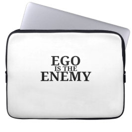 Capa Para Notebook Ego Is The Enemy Minimalist Typewriter Laptop