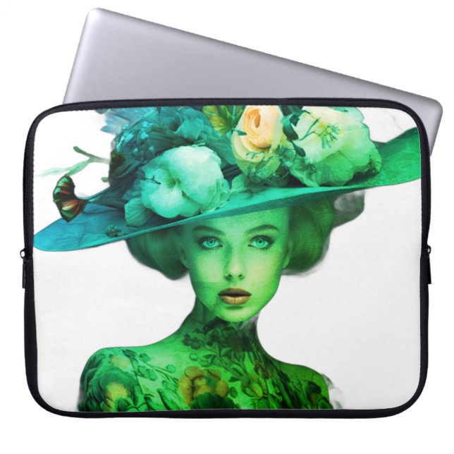 Capa Para Notebook Ela é Má? Bolsa para Computador e Eletrônicos (Frente)