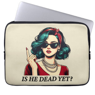 Capa Para Notebook Ele É Morto Ainda Engraçado Dizendo Vintagem De Hu