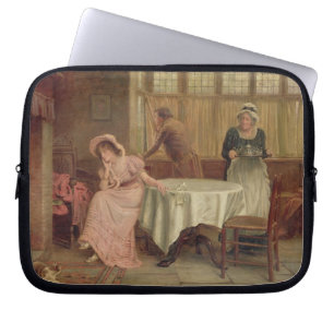 Capa Para Notebook "Ele vêm?" (óleo em canvas)