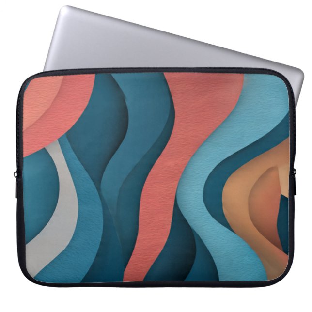 Capa Para Notebook Electronic Bag, A vibrant classic multicolor  (Frente)