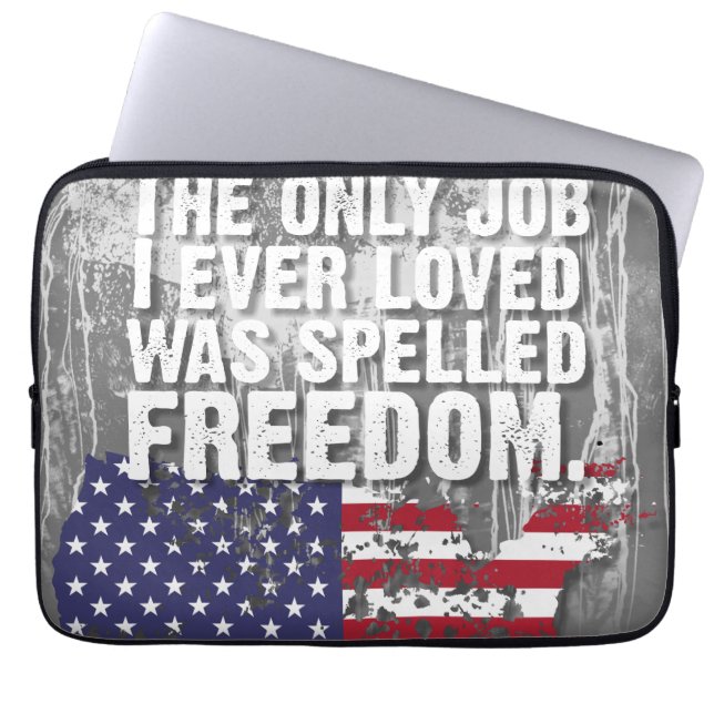 Capa Para Notebook Electronic Bag – Freedom Job (Frente)