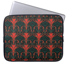 Capa Para Notebook Elegância Barroca Flamejante