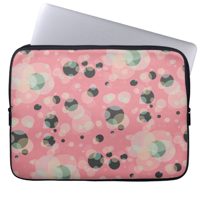 Capa Para Notebook elegância BUBBLES em qualquer cor (Frente)