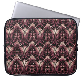 Capa Para Notebook Elegância Floral Gótica
