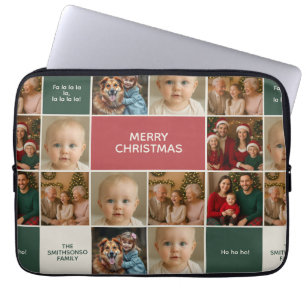 Capa Para Notebook elegância natal xmas engraçado família feriado fot