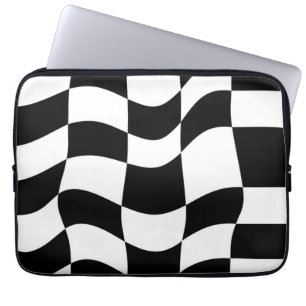 Capa Para Notebook Elegância redefinida: Abstrato com padrão linkado