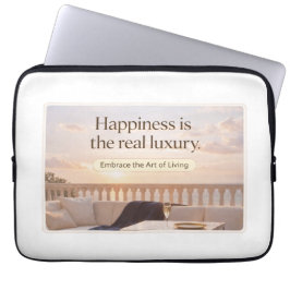 Capa Para Notebook Elegant Lifestyle Quote Art