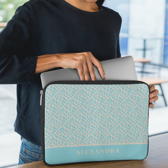 Capa Para Notebook Elegante Abstrato Verde (Criador carregado)