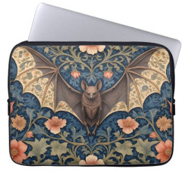 Capa Para Notebook Elegante Bat Voador William Morris Inspirou Floral