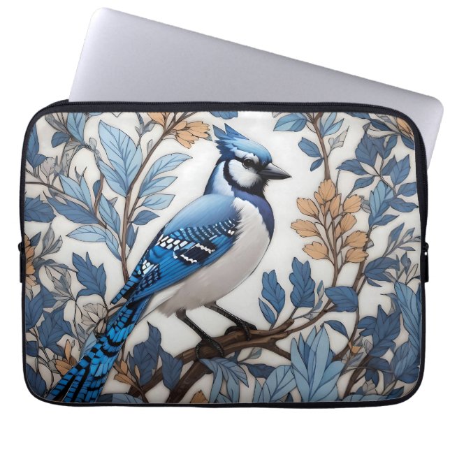 Capa Para Notebook Elegante Blue Jay William Morris Inspirou (Frente)