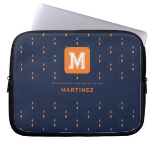 Capa Para Notebook Elegante Capinha de Laptop Azul Marinho