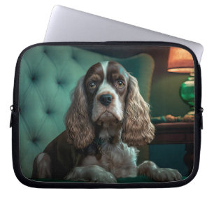 Capa Para Notebook Elegante Cocker Spaniel Classic, Design