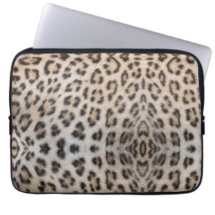 Capa Para Notebook Elegante estampa de animal de pele de leopardo chi