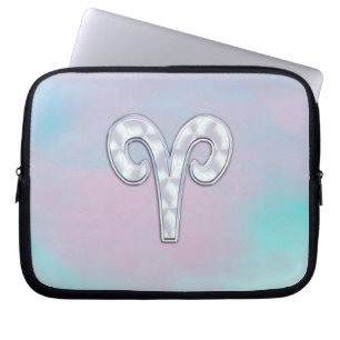 Capa Para Notebook Elegante Mãe de Estilo Pérola Aria Símbolo Zodi