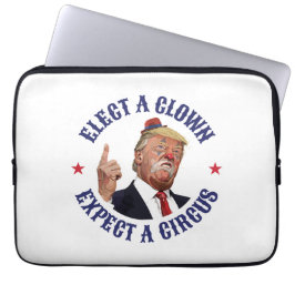 Capa Para Notebook Eleger Um Palhaço, Esperar Um Circo - Anti-Trump
