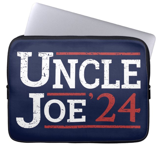 Capa Para Notebook Eleição 2024 - Tio Joe I (Frente)