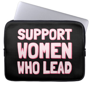 Capa Para Notebook Eleições Feministas - Apoiem Mulheres Que Lideram