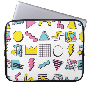 Capa Para Notebook Elementos Pop Memphis Design