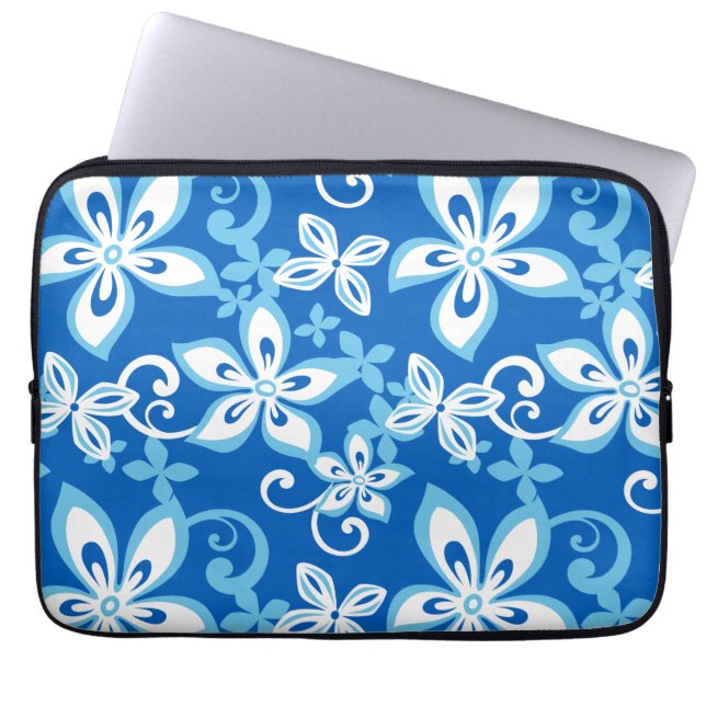 CAPA PARA NOTEBOOK ELETRÔNICOS ALOHA HAWAII (BLUES) (Frente)