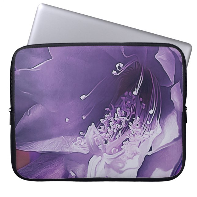 Capa Para Notebook Eletrônicos Bag Cactus Orchid Indigo Touch (Frente)