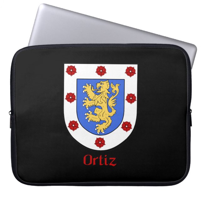 Capa Para Notebook Eletrônicos Bag Ortiz Family Shield (Frente)