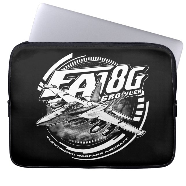 Capa Para Notebook ELETRÔNICOS de agricultor EA-18G Saco Eletrônicos  (Frente)