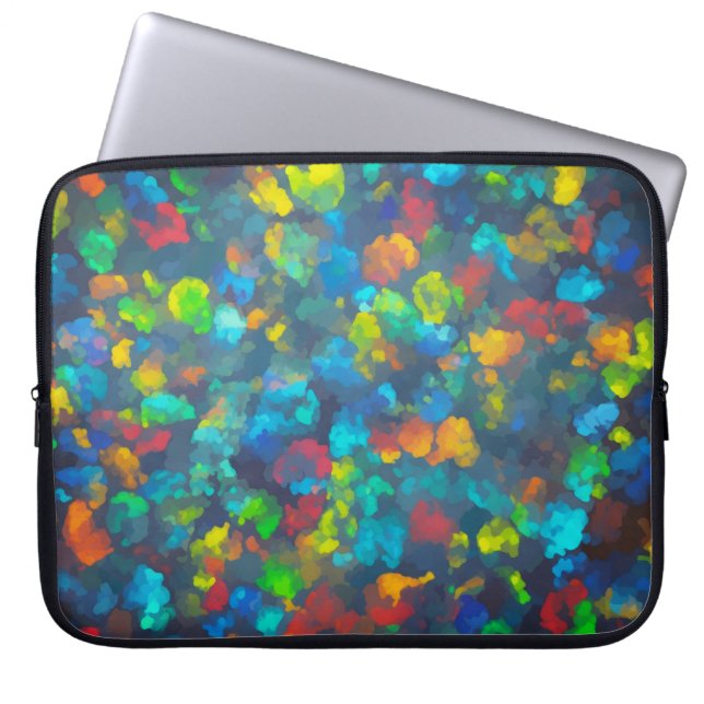 Capa Para Notebook Eletrônicos de Cores Ópticas (Frente)